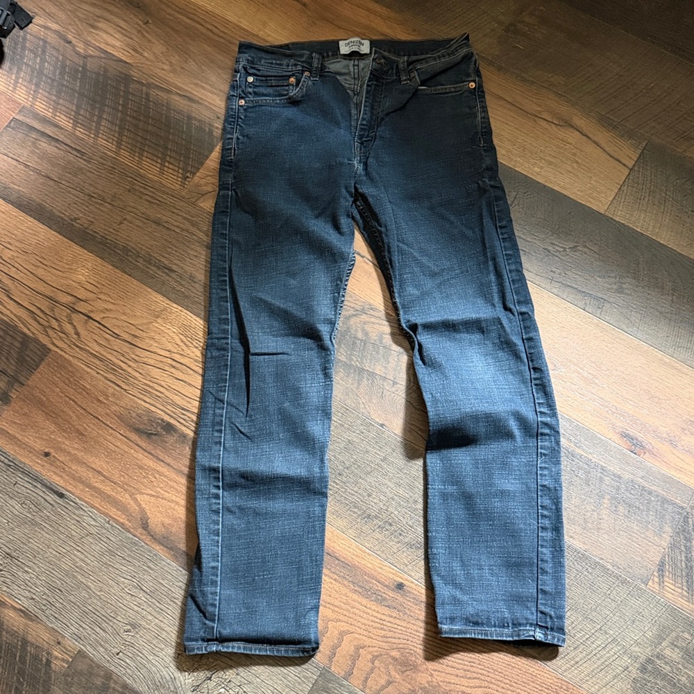 Denizen from Levi's Deep Blue Slim Straight Jeans